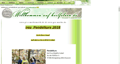 Desktop Screenshot of heilfelsen.de