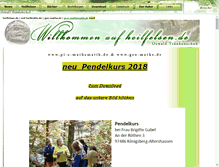 Tablet Screenshot of heilfelsen.de
